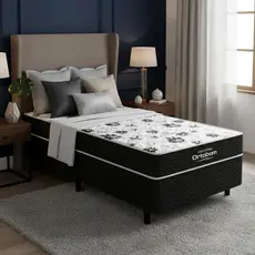 Cama Box Conjugada de Espuma Ortobom Union Ortopedic Solteiro 88cm