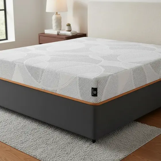 Cama Box com Colchão Ortopédico de Espuma D33 a Vácuo Sonno Full - Lucas Home - Casal