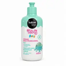 Creme Multifuncional Baby Salon Line #TodeCacho Infantil Hidratação Desembaraço 300ml