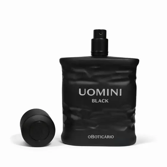 Perfume Uomini Black 100ml O Boticário – Masculino Intenso, Sedutor e Marcante | Alta Fixação