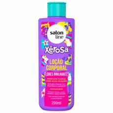 Loção Corporal Xêrosa Flores Brilhantes Salon Line Hidratante Perfumada 200ml