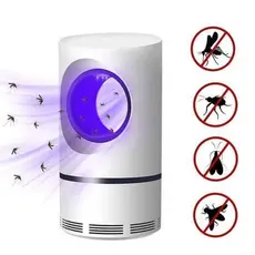 Lâmpada Mosquiteiro Led USB Mata Mosquito Armadilha De Pernelongos Recarregável