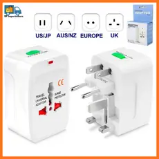 Adaptador Tomada Universal Bivolt Benjamim Para Viagem Internacional
