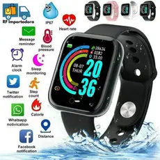 Smartwatch Relógio Inteligente D20 PRO Y68 Com Marcação De Batimentos Cardíacos