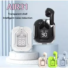 A31 Fone de Ouvido Bluetooth Sem Fio – Graves Potentes, Cancelamento de Ruído & Display Digital