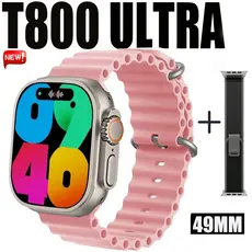 2025 Nova Série 8 Relógio T800 Ultra Smart Watch Esportivo Sem Fio À Prova D'água T800 Ultra2 MAX