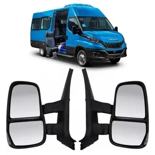 Retrovisor Elétrico Iveco Daily 2013 14 15 2016 Braço Curto