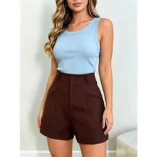 Blusinha Modelo Garrafinha Ragata Basica  Verão/inverno Elegante Casual Tecido De Ribana P M G
