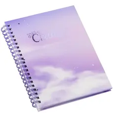 CADERNO CAPA DURA PAUTADO - DREAMS - 80FLS