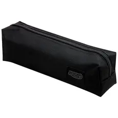 ESTOJO DE POLIÉSTER  PRETO - 1 ZIPER