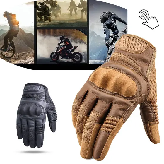 Luvas Tatico Para Motoqueiro Com Touch Celular Escalada IBoa Presentes