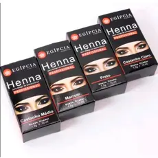 Henna Sobrancelhas Egípcia Alto Rendimento E Fixação Rena