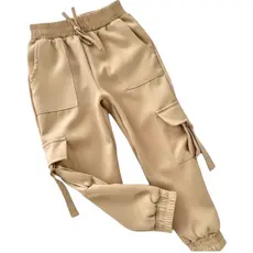 Calça Jogger Cargo Infantil  E Juvenil 4,6,8,10,12,14,16 De Alfaiateria Premium Moda Blogueirinha