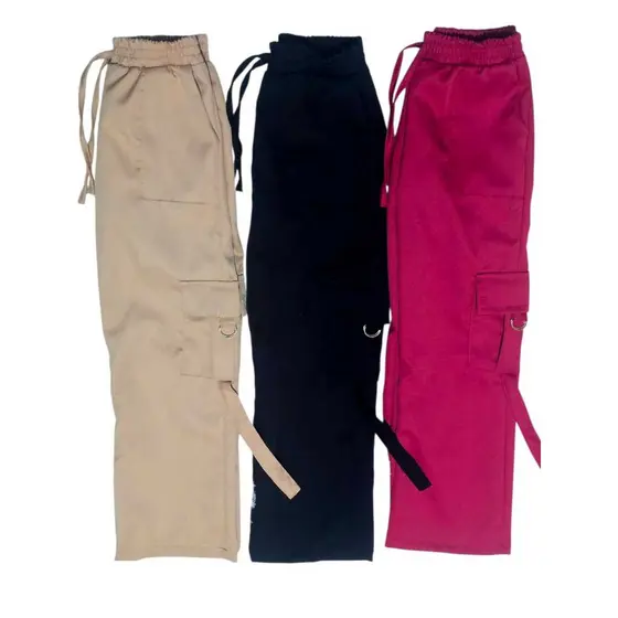CALÇA PANTALONA CARGO INFANTIL E JUVENIL DE  ALFAIATARIA PREMIUN  DE 4 A16 ANHOS