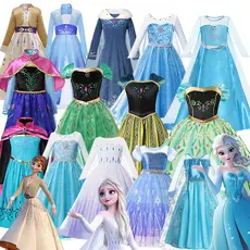 Meninas Princesa Vestido Festa De Aniversário Cosplay Traje Vestidos Temáticos Roupas De Halloween
