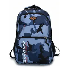 Mochila Escolar Reforçada Nylon Impermeável Viagem Esportiva