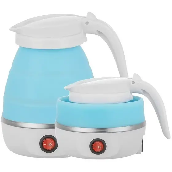 Chaleira dobrável para casa de viagem 110v Chaleira elétrica portátil automática--2185