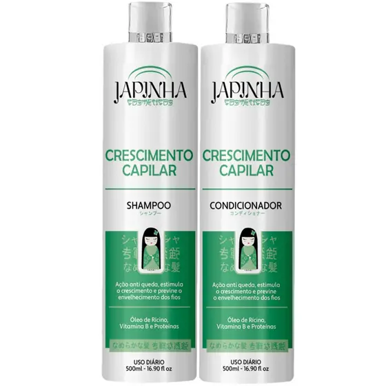 Shampoo e Condicionador - Kit Capilar Crescimento Intenso