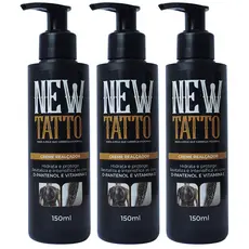 Kit Creme Realçador Para Tatuagem New Tatto - Cuide e Revitalize Suas Tatuagens Todos os Dias