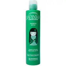 Shampoo Detox Japinha 300ml - Com Oléo de Argan, Tanino & Macadâmia