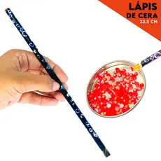 Lápis Pega Strass de Cera – Ferramenta Ideal para Aplicação de Pedrarias e Decoração de Unhas - MZ