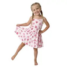Vestido Alcinha Tres Marias Comfy Suede para Meninas