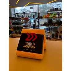 1 UNIDADE FLANELA MICROFIBRA AMARELA 40x60 350GSM AUTOAMERICA