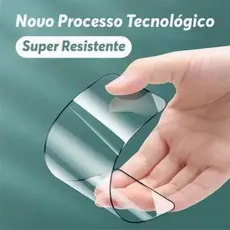 Película De Gel Hidrogel Cerâmica 3D Flexível  iPhone 17 16 15 14 13 12 11 Pro max Xs XR 7/8