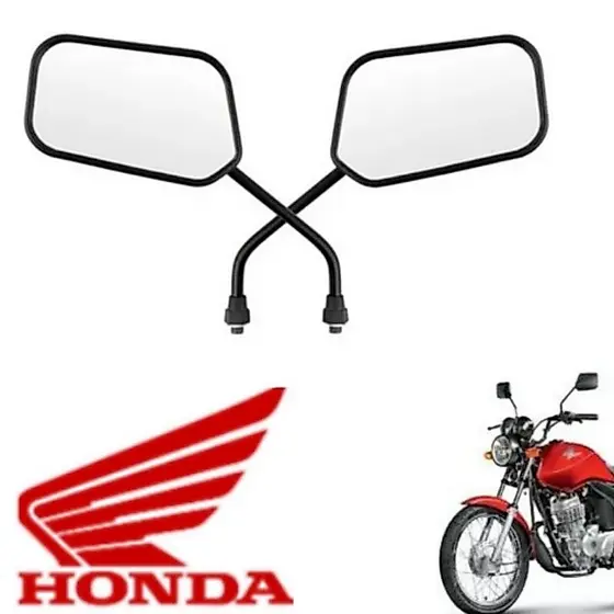 Espelho Retrovisor Modelo Original Honda Titan/Fan 125 Todas e 150 Até 2013