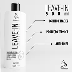 Leave-In Protetor Termico Nutrição Capilar Anti Frizz Cativante