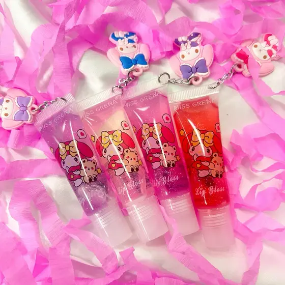Lip Gloss - Miss Grena | Gloss fofo | Gloss infantil | Brilho labial