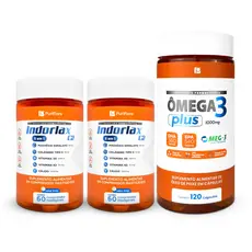 2 Indorlax C2 + 1 Ômega Plus Meg-3