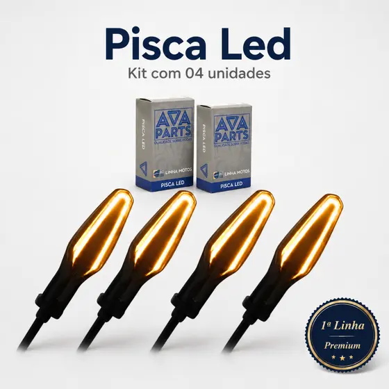 2 Pares Pisca Seta Led Bmw Gs S1000 1200 F800 K1200 F650 G310 Soquete orginal