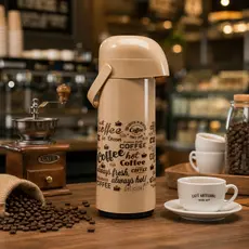 Garrafa Térmica Café 1l Sistema De Pressão Best Coffee