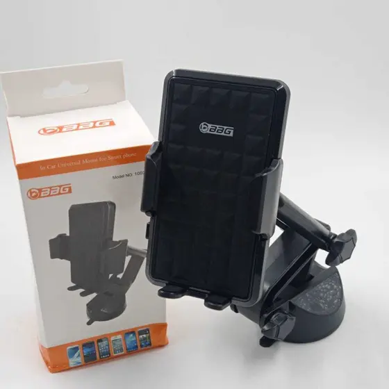 Suporte Para Celular Veicular Com Trava Automática  BBG-10025