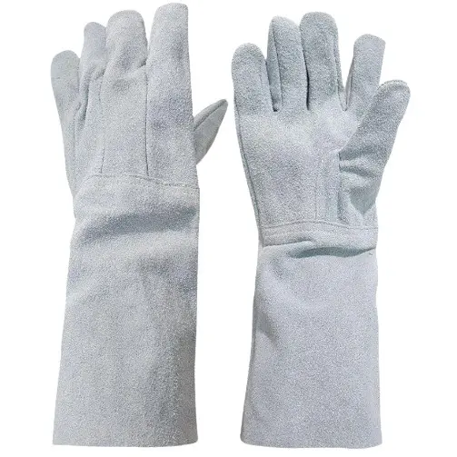 Luva de Raspa Cano Longo 20cm EPI C.A 43.163