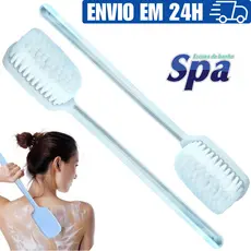 Escova de Banho Costas Cabo Longo Macia Limpeza Masculino Lavar Costas