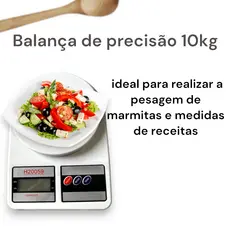 Balança De Cozinha Digital  Sf-400 Pesa Até 10kg balança de precisão digital