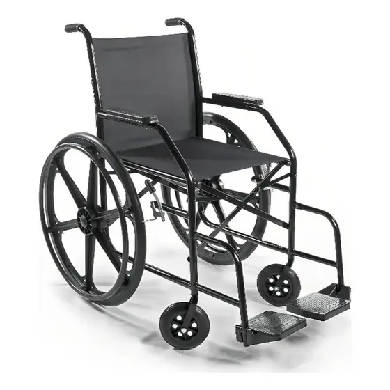 Cadeira de Rodas Simples Pneus Maciços Prolife 100kg.