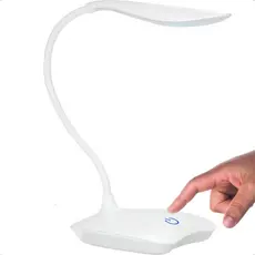 Luminária Articulável de Mesa Led Touch Abajur Cama Recarregável