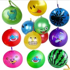 30 Bolas Inflável Infantil Modelos Sortidos Desenhos Animados Coloridas
