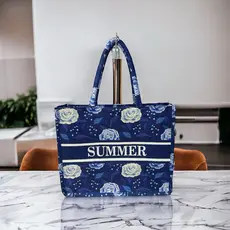 BOLSA TOTE AZUL SUMMER