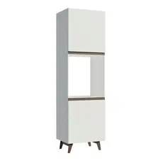 Torre-Quente Madesa Reims 60 cm 2 Portas Branco