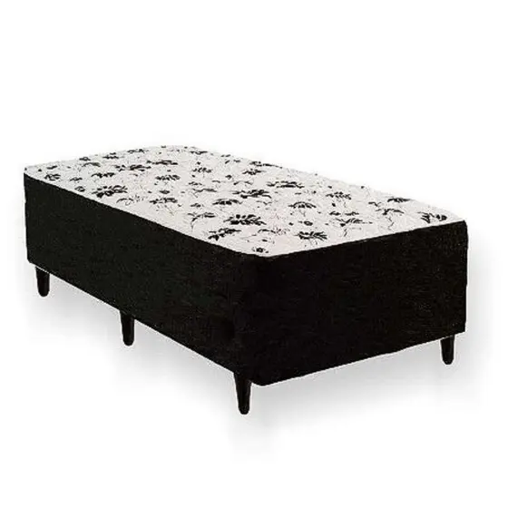 Cama Box Solteiro Conjugada 5cm Ortopédica 88x188