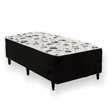 Cama Box Solteiro Conjugada 5cm Ortopédica 88x188
