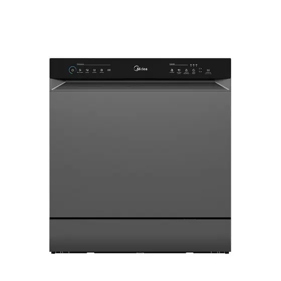 Lava Louças 8 Serviços Cinza Touch Plus Midea MDWTF08S2 220V