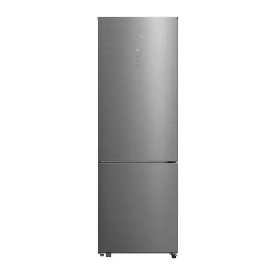 Geladeira Frost Free Inverse 401L Inverter Bivolt Inox Midea MDRB548FGD463
