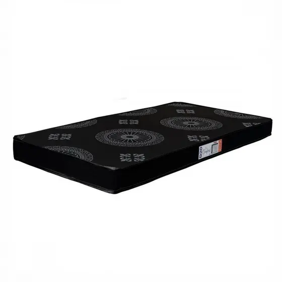 Colchão Solteiro Espuma D20 Pro Confort 78x188x12cm Preto Preto