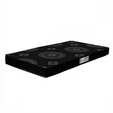 Colchão Solteiro Espuma D20 Pro Confort 78x188x12cm Preto Preto