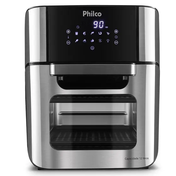 Air Fryer Oven Philco 12L 4 Em 1 1800W PFR2200 110V